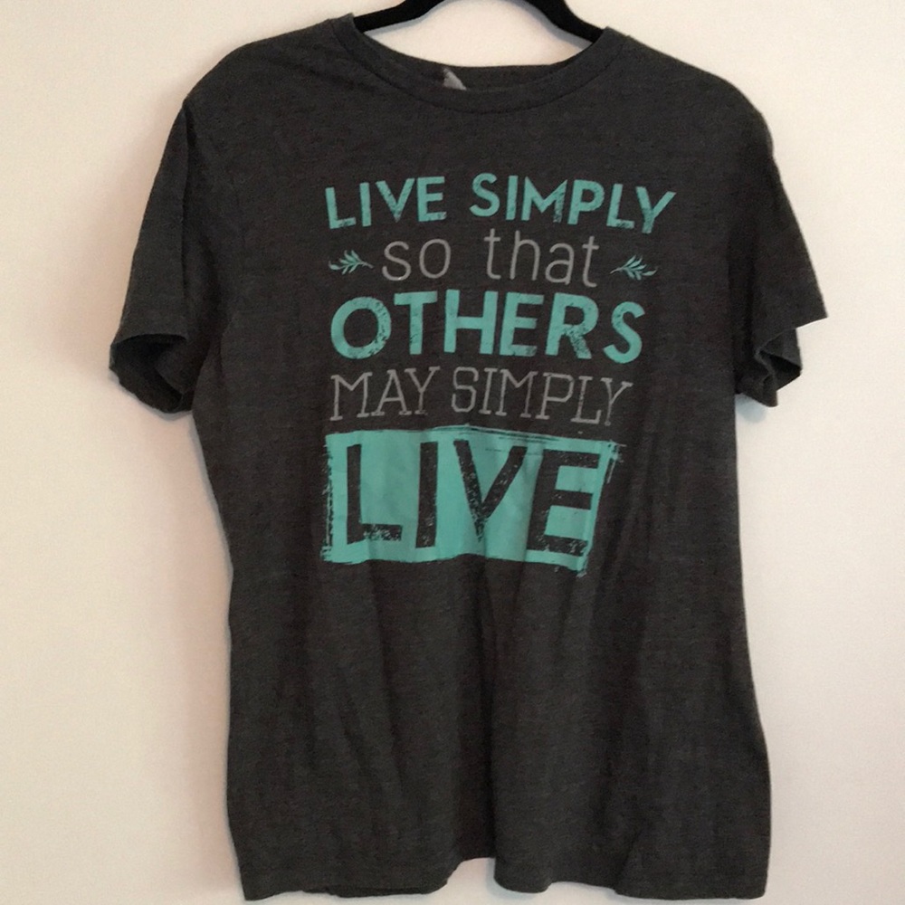 Help starving children by purchasing this tee